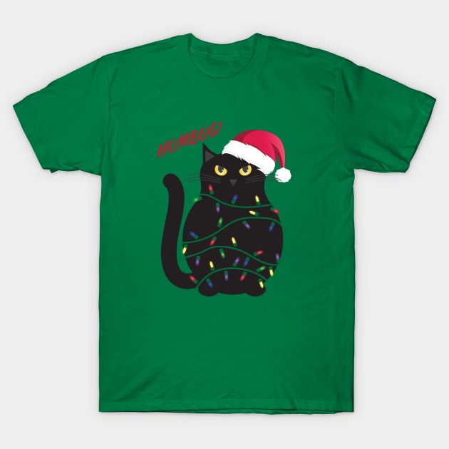 Humbug Cat T-Shirt by KneppDesigns